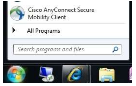 Access Cisco AnyConnect Secure Mobility Client for URMC VPN