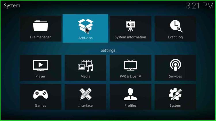 Kodi addons