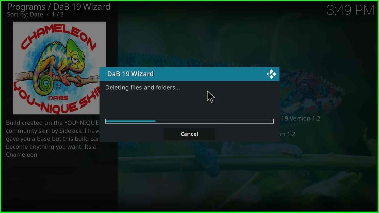 Delete DaB19 Wizard