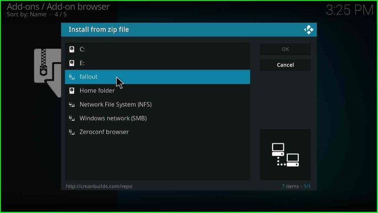 fallout install from zip file