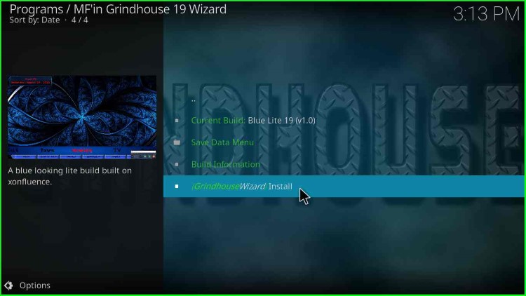 Grindhouse Wizard Install