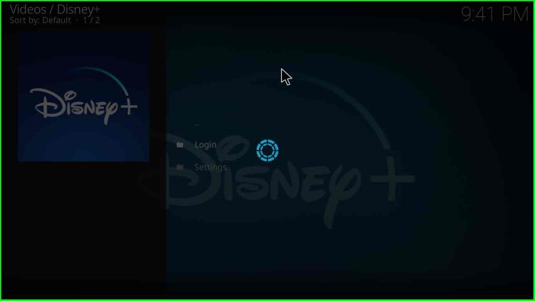 Disney Plus Loading