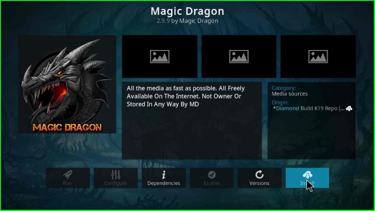 Install Magic Dragon