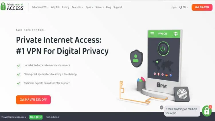 PrivateInternetAccess (PIA) VPN