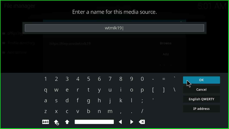 Enter source name wtmlk19