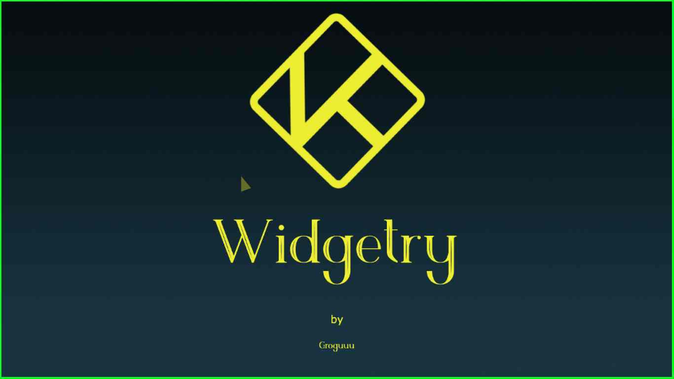 Open Widgetry Build