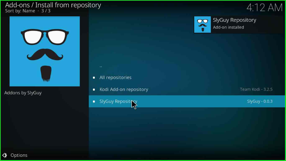 Choose SlyGuy Repository