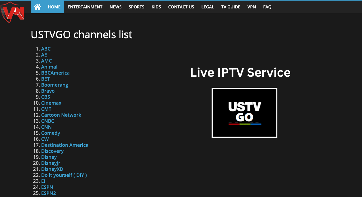 USTVGO