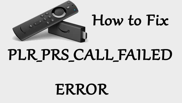 PLR PRS CALL UNDEFINED