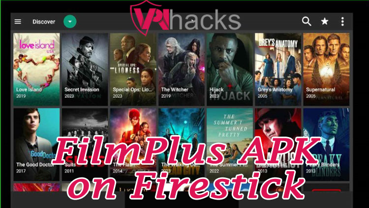 FilmPlus APK on Firestick