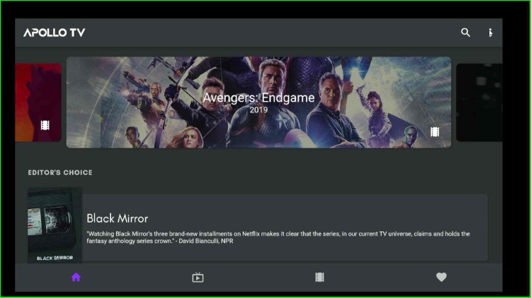 Enjoy streaming with Apollo TV