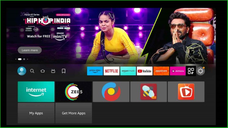 Go to Applications section