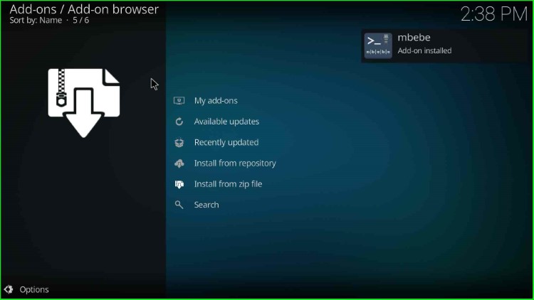 Wait for mbebe addon repo installation
