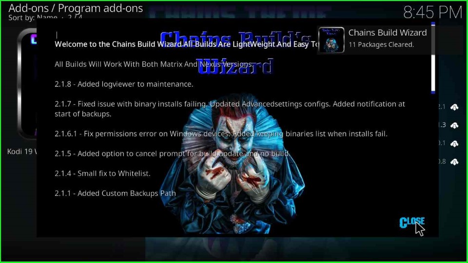 Funs Touch Kodi Build Screenshot