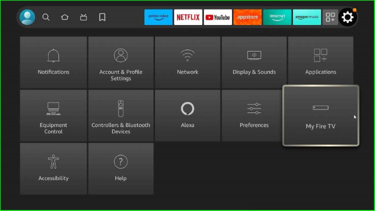 Open My Fire TV