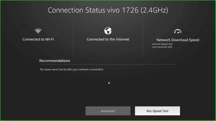 Check the Connection status