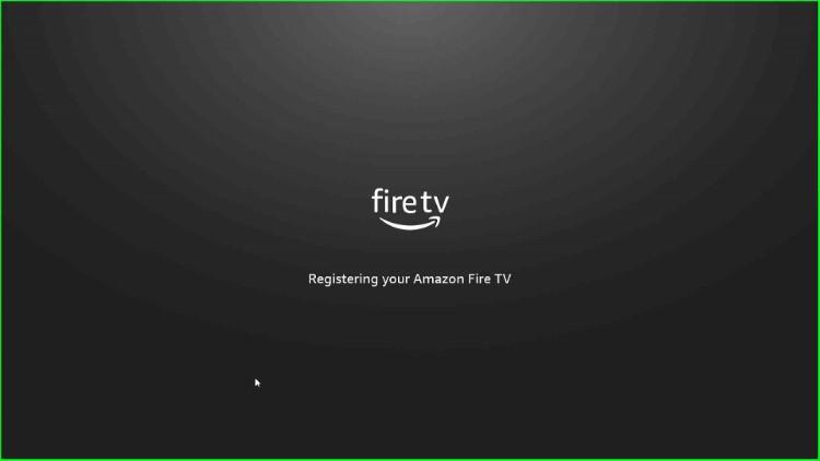 Wait for Firestick registration