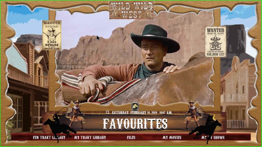 Wild West Kodi Build Screenshot