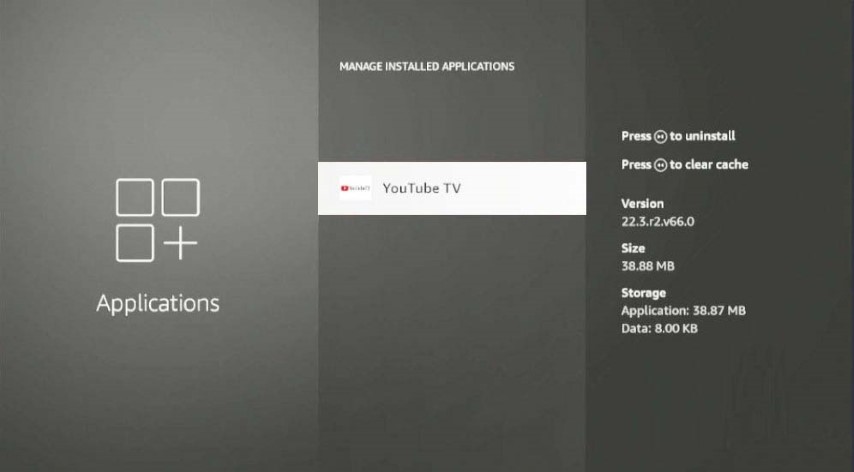 Choose YouTube TV