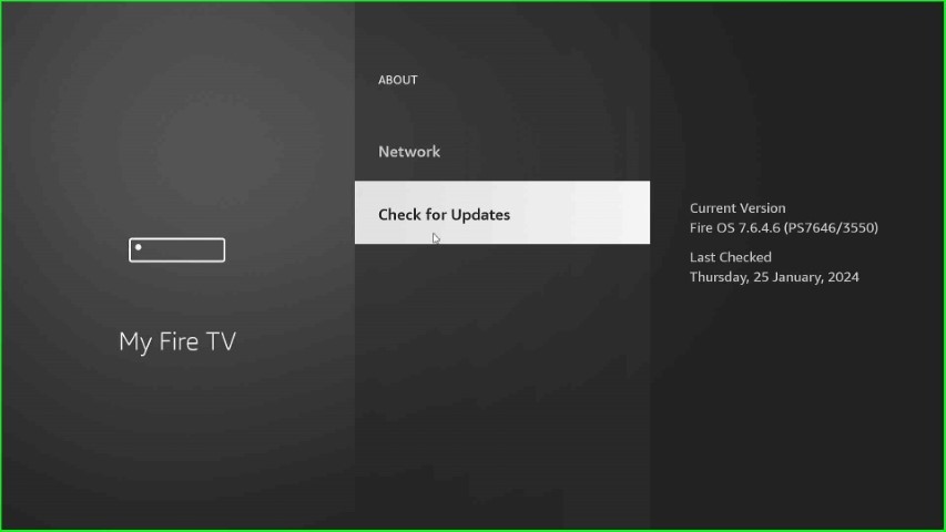 Select Check for Updates