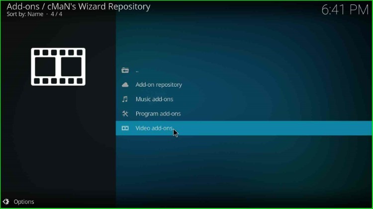 Open Video add-ons